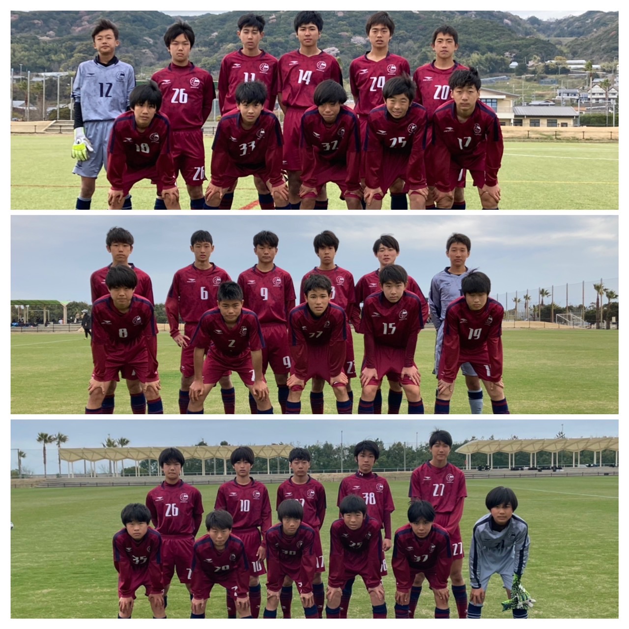 U 15結果 Vs 松山学院高校 Vs 神戸弘陵高校 Vs 岡山学芸館高校 Leo Soccer Club