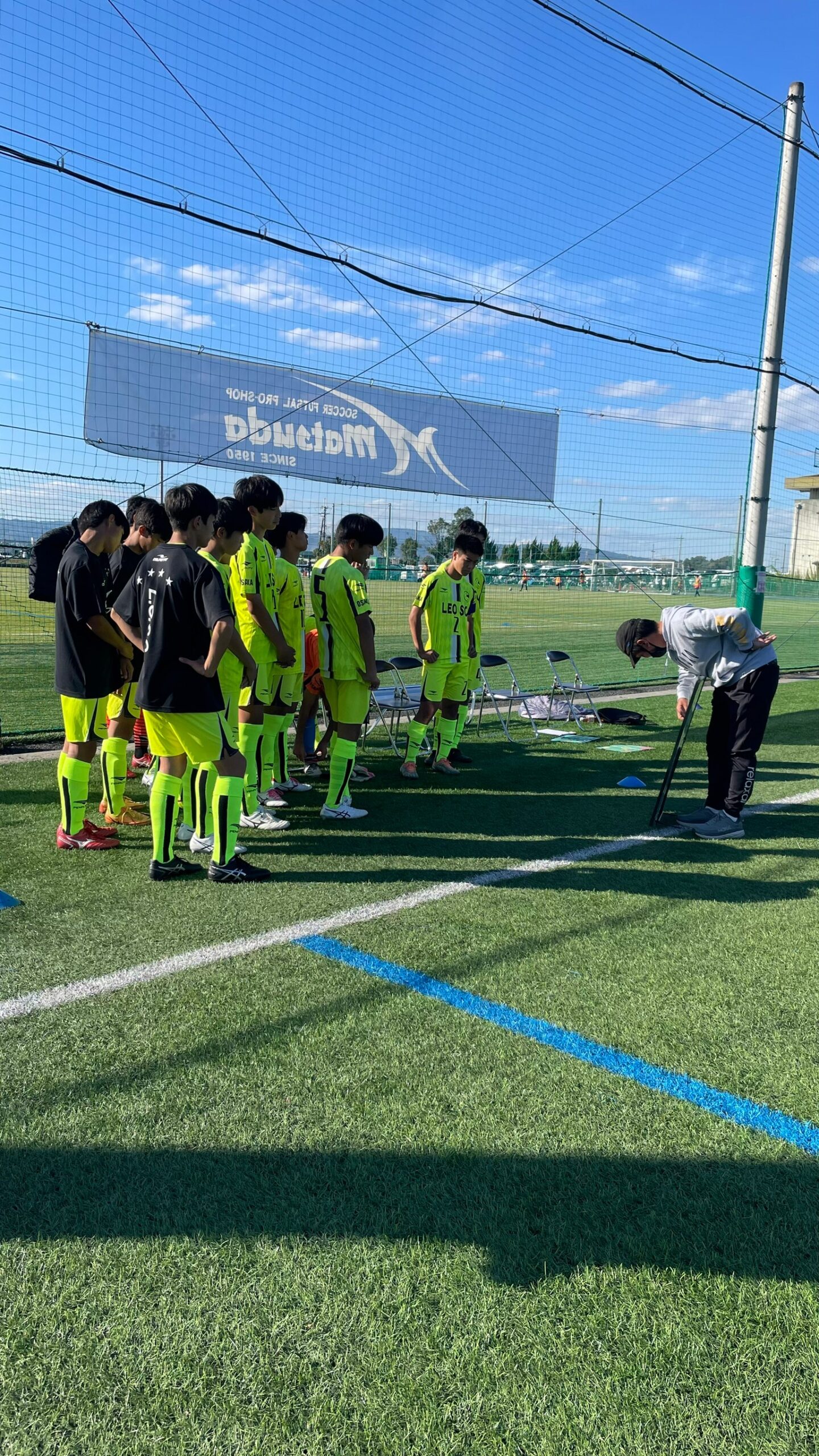 U 15結果 高円宮杯関西大会 Vs Mioびわこ滋賀 11 6 日 Leo Soccer Club